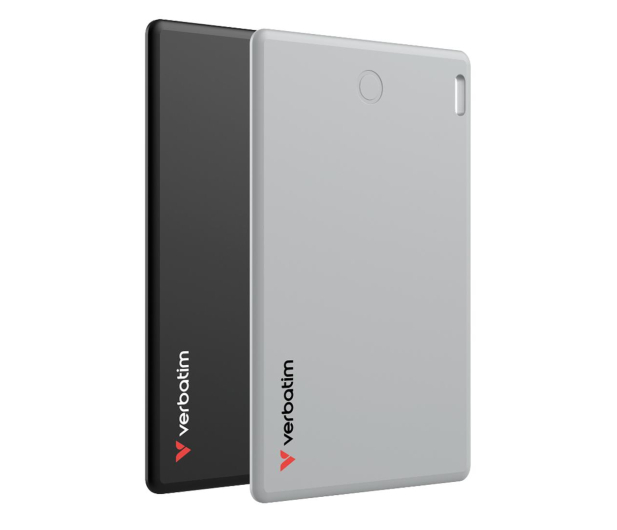 VERBATIM My Finder Card Bluetooth NFC dwupak czarny/srebrny - 1289043 - zdjęcie